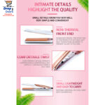 KM-471 Kemei Professional Hair Straightener With Temperature Control