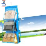Thick Double-Sided Six Grid Storage Bag Multi Functional Hanging Bag