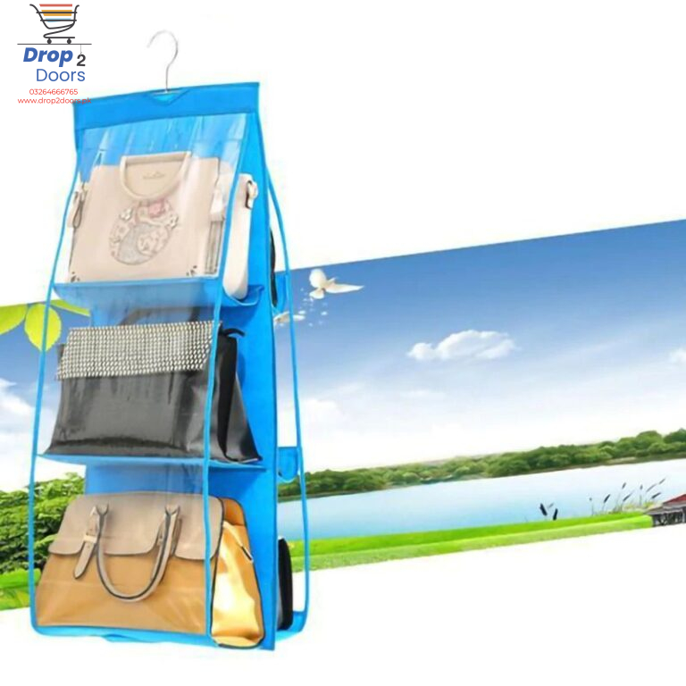 Thick Double-Sided Six Grid Storage Bag Multi Functional Hanging Bag