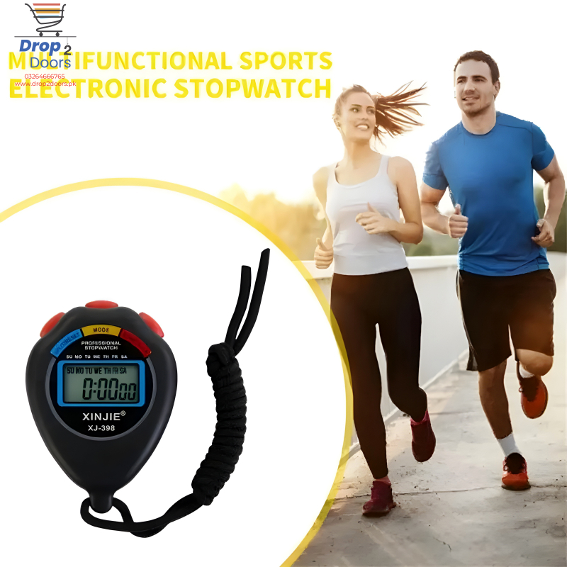 XJ-398 XINJIE Multi-Functional Portable Professional Digital Sports Stopwatch